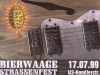 Bierwaage Strassenfest 1999 Fenzl Flyer