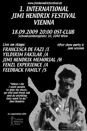 1. International Jimi Hendrix Festival Vienna