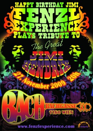 Happy Birthday Jimi 09 Plakat