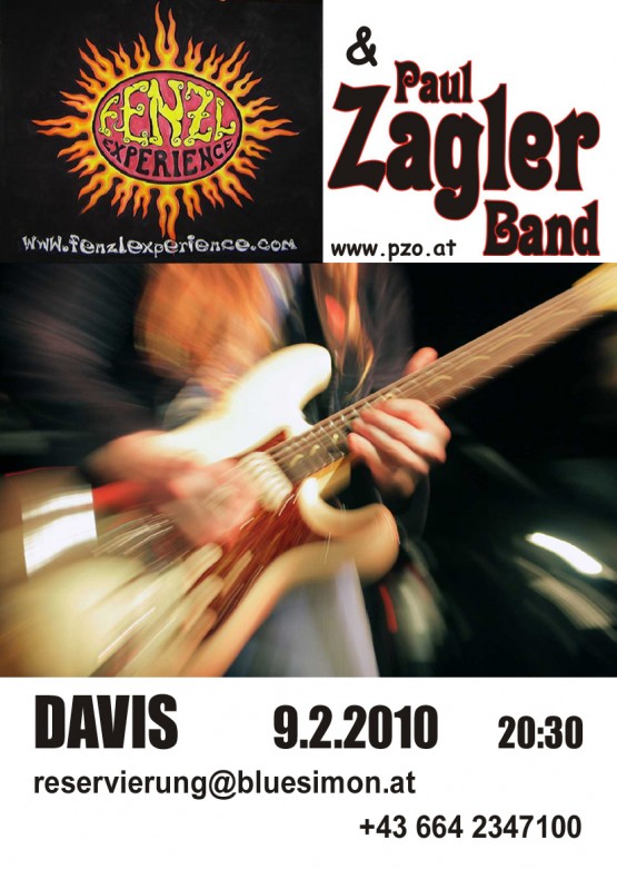 Fenzl Experience & Paul Zagler Band - Flyer